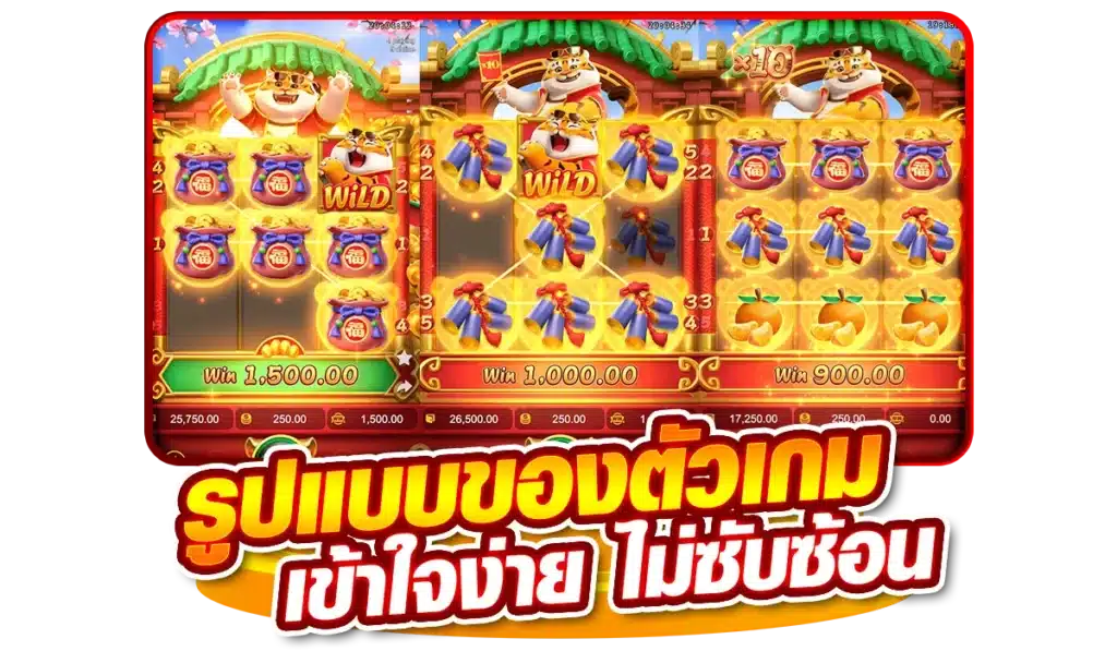 รูปแบบของตัวเกม Fortune Tiger เข้าใจง่าย ไม่ซับซ้อน